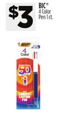Dollar General Bic® offer