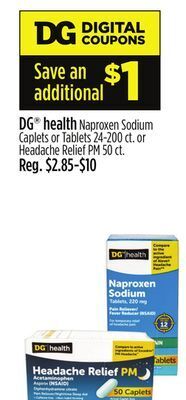 Dollar General Dg® health offer