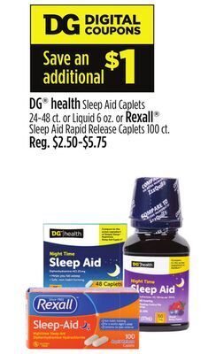 Dollar General Dg® health or rexall® offer