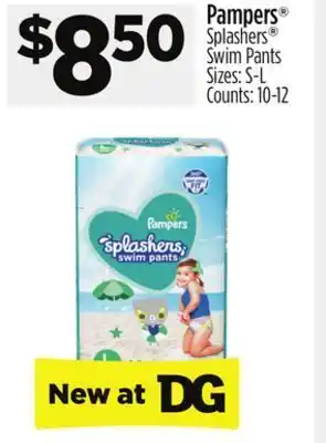 Dollar General Pampers® splashers® swim pants offer