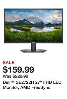 Office Depot Dell™ se2722h 27 fhd led monitor, amd freesync offer