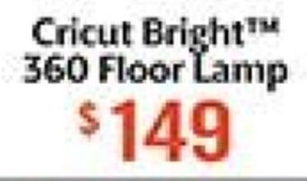 Hobby Lobby Cricut bright™ 360 floor lamp offer