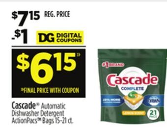 Dollar General Cascade® offer