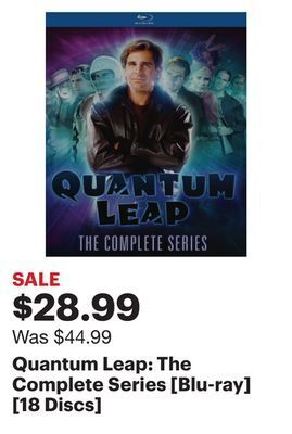 Best Buy Quantum leap: the complete series [blu-ray] [18 discs] offer