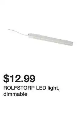 Ikea Rolfstorp led light, dimmable offer