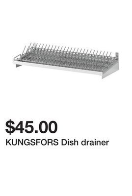 Ikea Kungsfors dish drainer offer