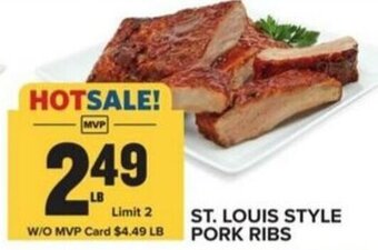 Food Lion ST. LOUIS STYLE PORK RIBS offer
