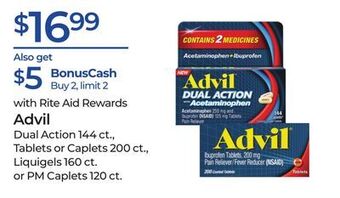 Rite Aid Advil offer