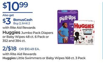 Rite Aid Huggies offer