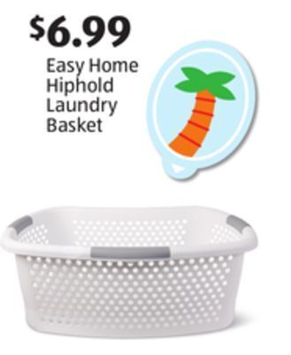 Aldi Easy home hiphold laundry basket offer