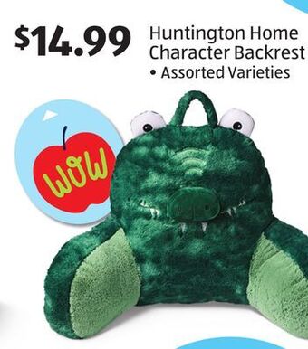 Aldi Huntington home character backrest offer