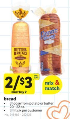 Lidl Bread offer