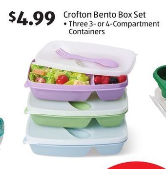 Aldi Crofton bento box set offer