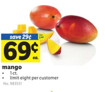 Lidl Mango offer