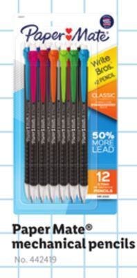 Lidl Paper mate® mechanical pencils offer