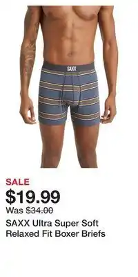Nordstrom Saxx ultra super soft relaxed fit boxer briefs offer