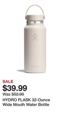 Nordstrom Hydro flask 32-ounce wide mouth water bottle offer