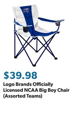 Sam's Club Logo brands officially licensed ncaa big boy chair (assorted teams) offer