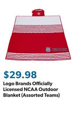 Sam's Club Logo brands officially licensed ncaa outdoor blanket (assorted teams) offer