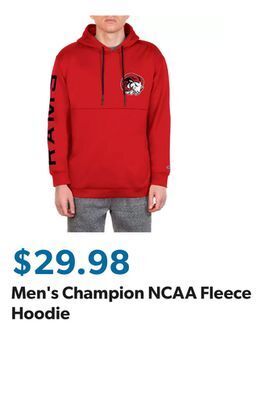 Sam's Club Men's champion ncaa fleece hoodie offer