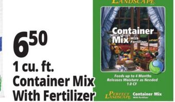 Ocean State Job Lot Container mix with fertilizer, 1 cu ft offer