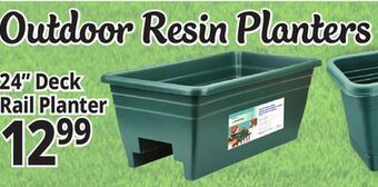 Ocean State Job Lot 24 deck rail planter offer