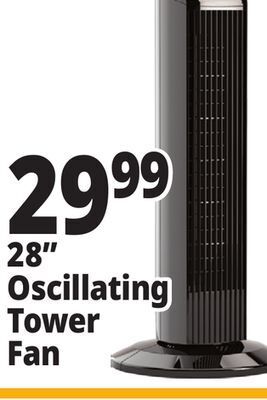Ocean State Job Lot Penguin tower fan, 28 offer