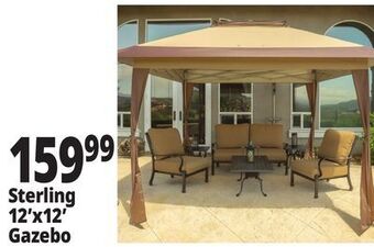 Ocean State Job Lot Sterling 12' x 12' instant pop-up gazebo offer