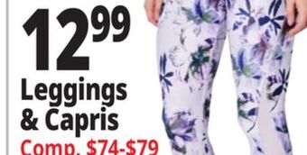 Ocean State Job Lot Leggings & capris offer