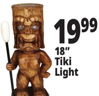 Ocean State Job Lot Solar tiki led light, 18 offer