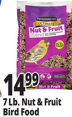 Ocean State Job Lot Ultimate nut & fruit blend wild bird seed, 7 lbs offer