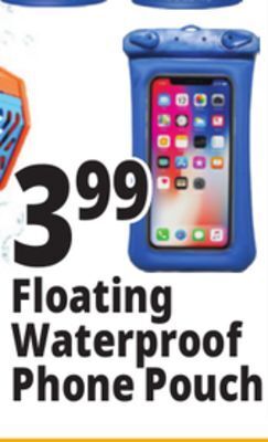 Ocean State Job Lot Floating waterproof phone pouch offer