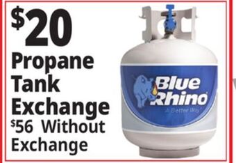 Ocean State Job Lot Propane tank exchange offer