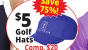Ocean State Job Lot Golf hats offer