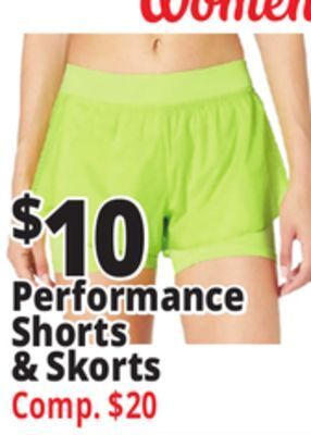 Ocean State Job Lot Performance shorts & skorts offer