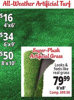 Ocean State Job Lot Artificial grass offer