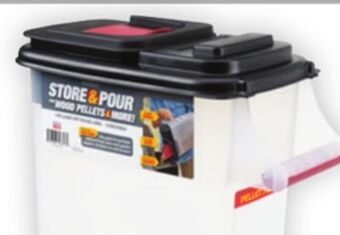 Ocean State Job Lot 16 qt. seed storage dispenser offer