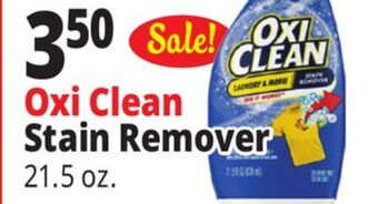 Ocean State Job Lot Oxi clean stain remover offer