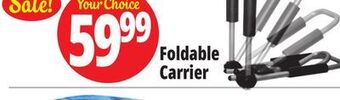 Ocean State Job Lot Easy rider folding kayak carrier offer