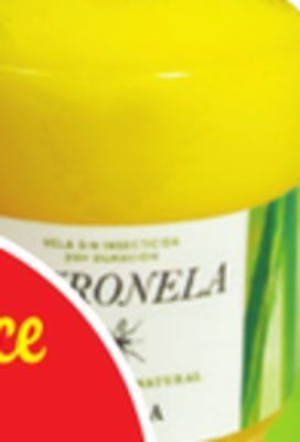 Ocean State Job Lot Citronella insect repellent pillar candle offer