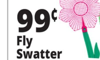 Ocean State Job Lot Flower fly swatter offer
