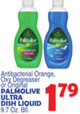 Bravo Supermarkets Palmolive ultra dish liquid offer
