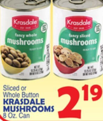Bravo Supermarkets Krasdale mushrooms offer