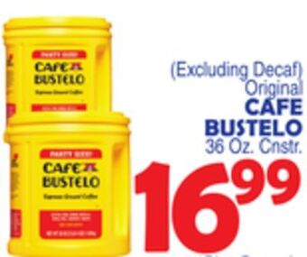 Bravo Supermarkets Cafe bustelo offer