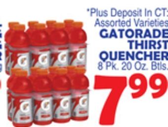Bravo Supermarkets Gatorade thirst quencher offer