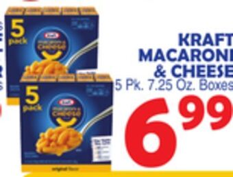 Bravo Supermarkets Kraft macaroni & cheese offer