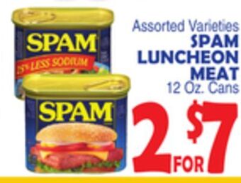 Bravo Supermarkets Spam luncheon meat offer