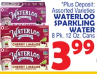 Bravo Supermarkets Waterloo sparkling water offer