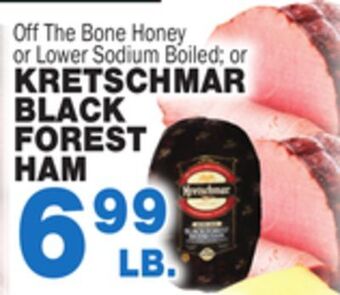 Bravo Supermarkets Kretschmar black forest ham offer