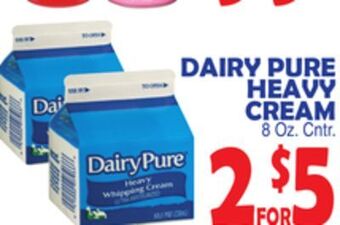 Bravo Supermarkets Dairy pure heavy cream offer